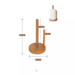 MAAI Design ของตกแต่งบ้านมินิมอล แกนทิชชู่ ชั้นวางจาน ที่คว่ำแก้ว งานไม้แท้ วางบนโต๊ะอาหาร ชั้นครัว