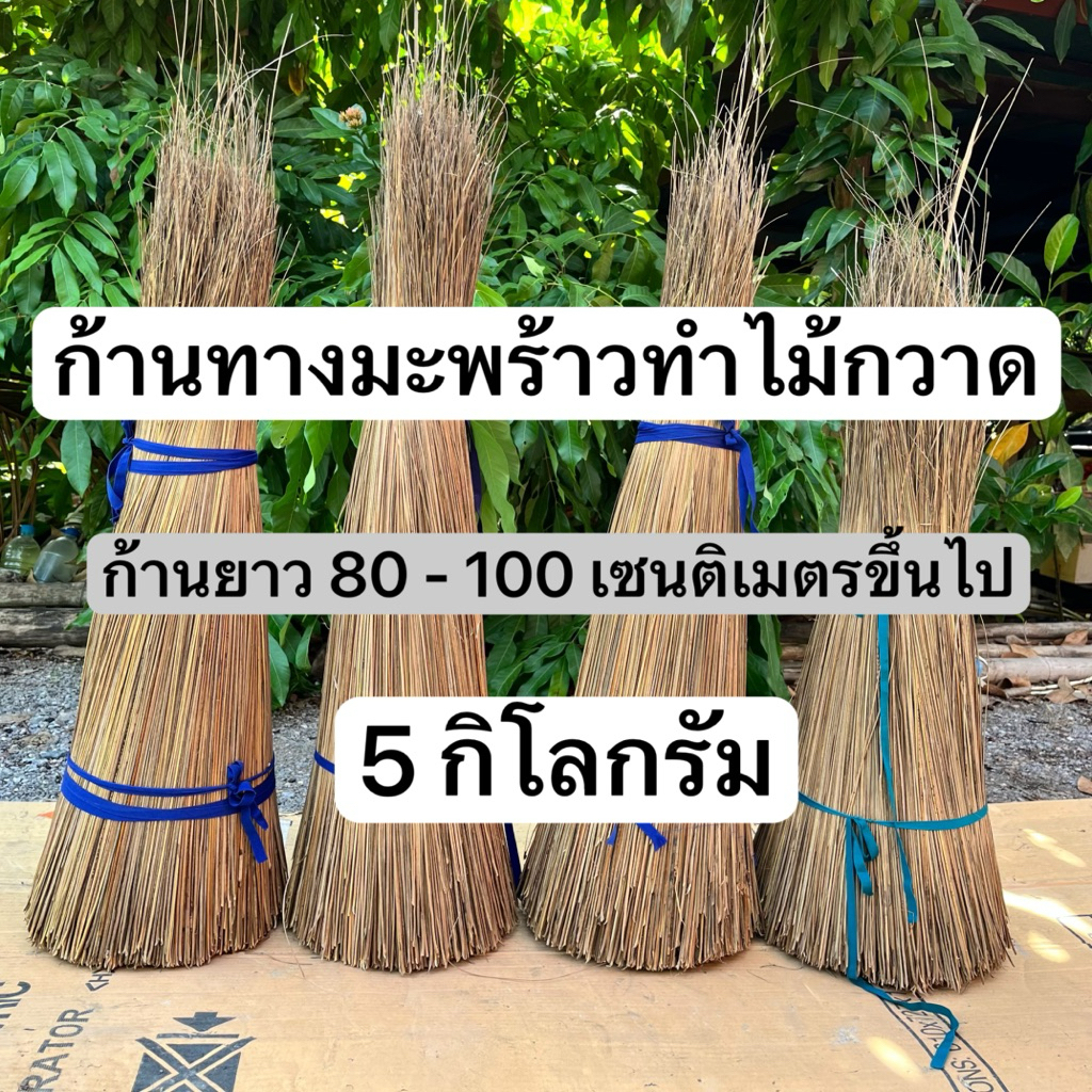 ก้านทางมะพร้าว ก้านทำไม้กวาดทางมะพร้าว ยาว 80 - 100 ซ.ม. ขึ้นไป น้ำหนัก 5 กิโลกรัม