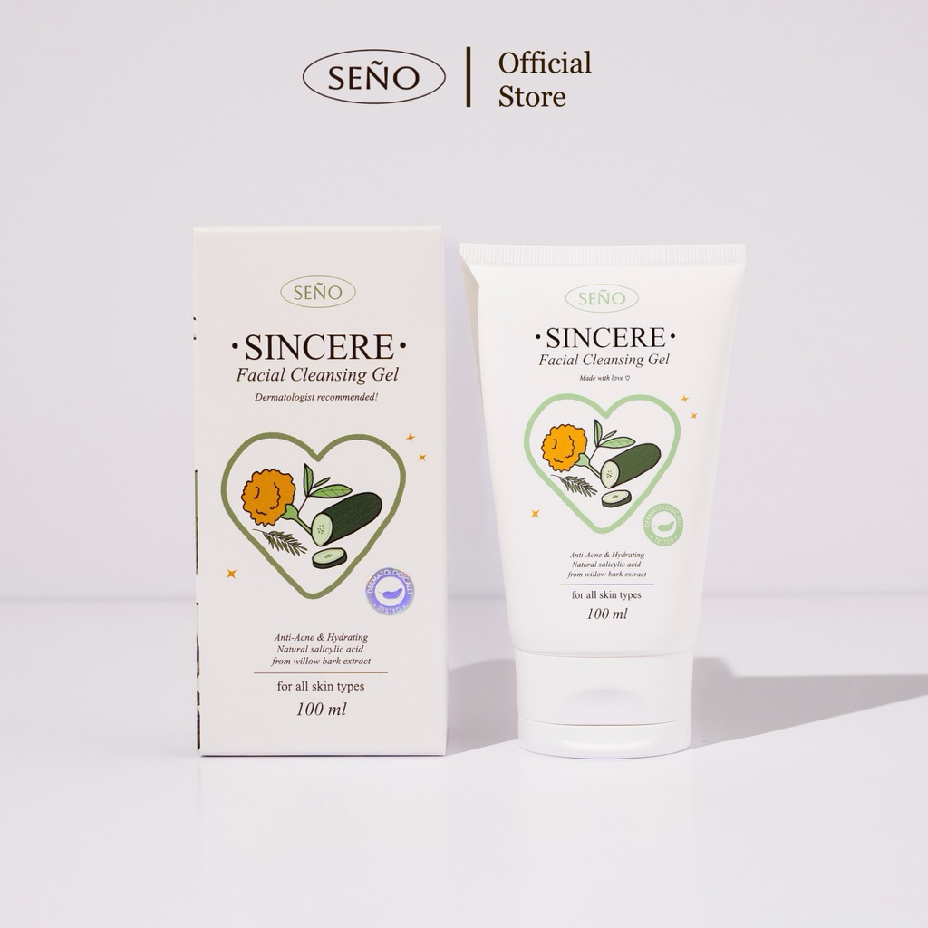 เจลล้างหน้าซินเซีย ซินญอ (Sincere Facial Cleansing Gel)