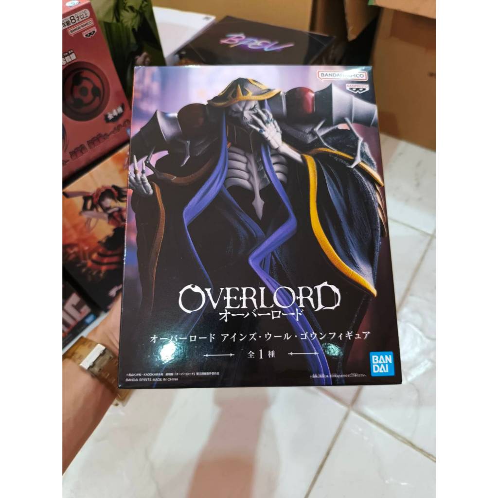 ฟิกเกอร์ Figure Banpresto Overlord Ainz Ooal Gown❗มือ1 งานแท้ lot Jp