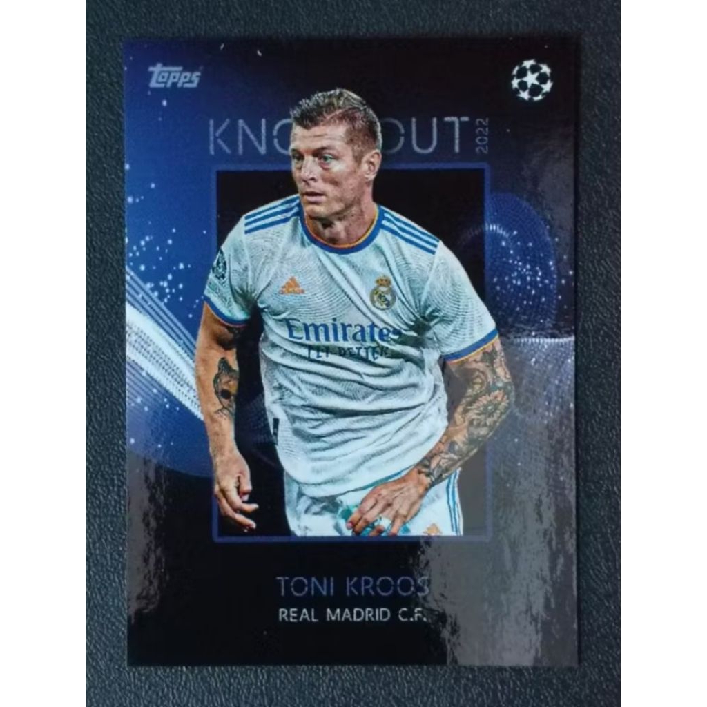 การ์ดฟุตบอล TOPPS KNOCKOUT 2022 UEFA SOCCER CARD