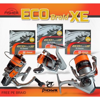 A01 PIONEER รอกสปิน รุ่น ECO Braid XE สปูนโลหะ ลูกปืนลื่นๆ 3…