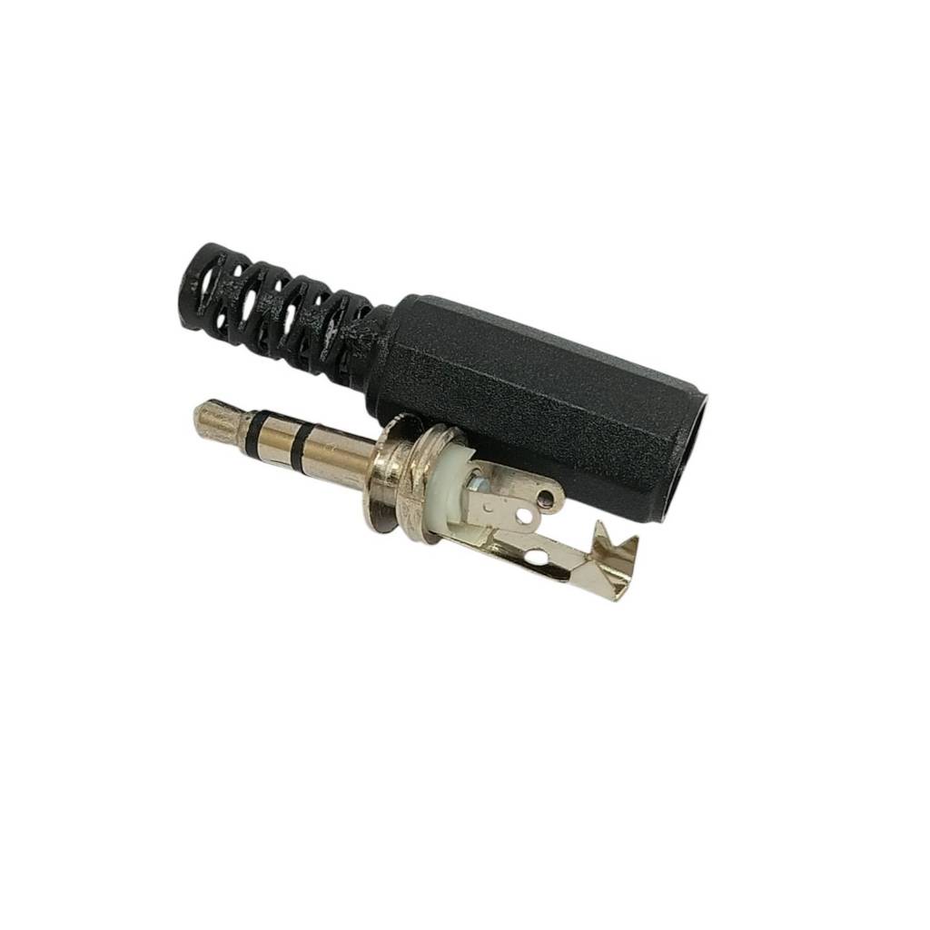 1pcs ปลั๊ก Tr 3.5mm ตัวผู้ ,ตัวต่อกลาง 3.5mm,แจ็คสเตอริโอ - รูปที่ 2