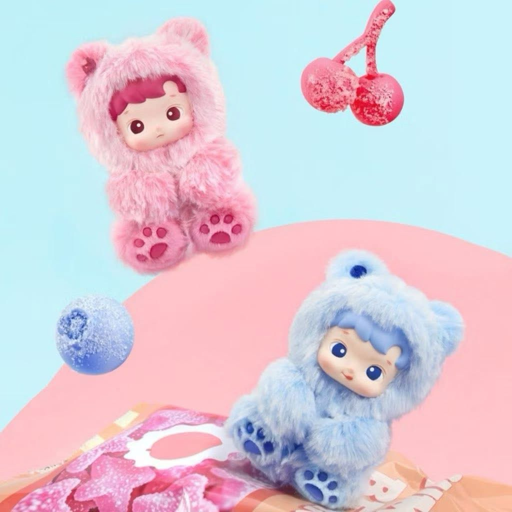 (Check card ระบุตัว) Hacipupu Gummy bear series พวงกุญแจ ของแท้100%