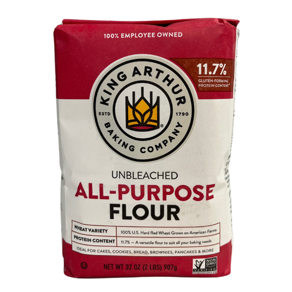 King Arthur Unbleached All-Purpose Flour 907g. คิงอาเธอร์ แป้งอเนกประสงค์ ไม่ฟอก