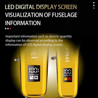 Kemei Km-8501 ปัตตะเลี่ยนตัดทรงผม ตัดผมเท่ แต่งลาย พร้อมหน้าจอLCD แสดงผล