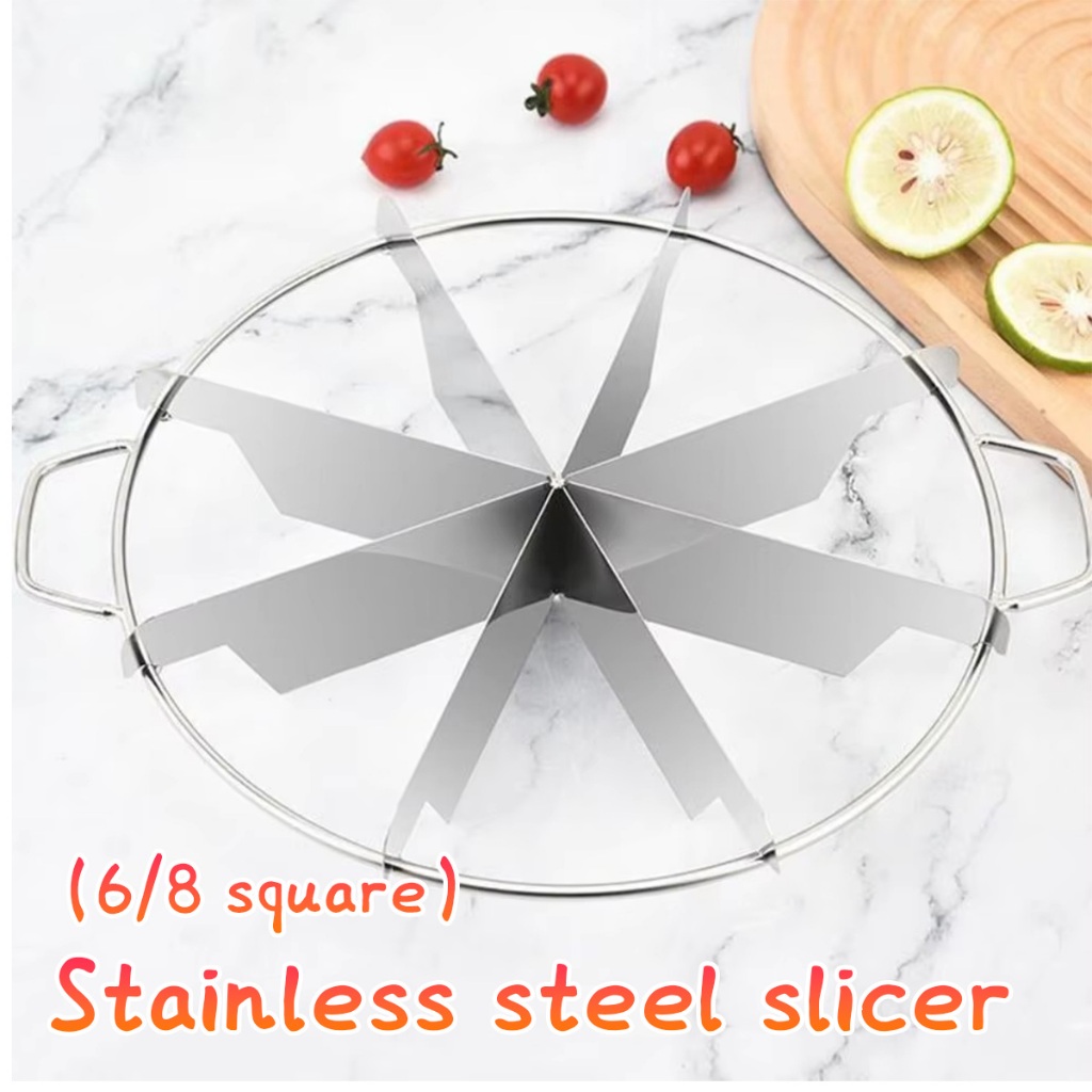 ร้านอยู่กทม.เครื่องตัดพิซซ่า8ช่อง 6ช่อง วงตัดเค้ก28CM แบบสแตนเลส วงแบ่งเค้กเท่ากัน - รูปที่ 5