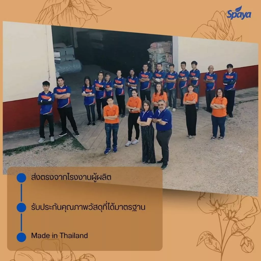 Spaya ที่นอนยางสังเคราะห์ Hybrid รุ่น VSLEEP หนา 8 นิ้ว ขนาด 6 ฟุต thumbnail 5