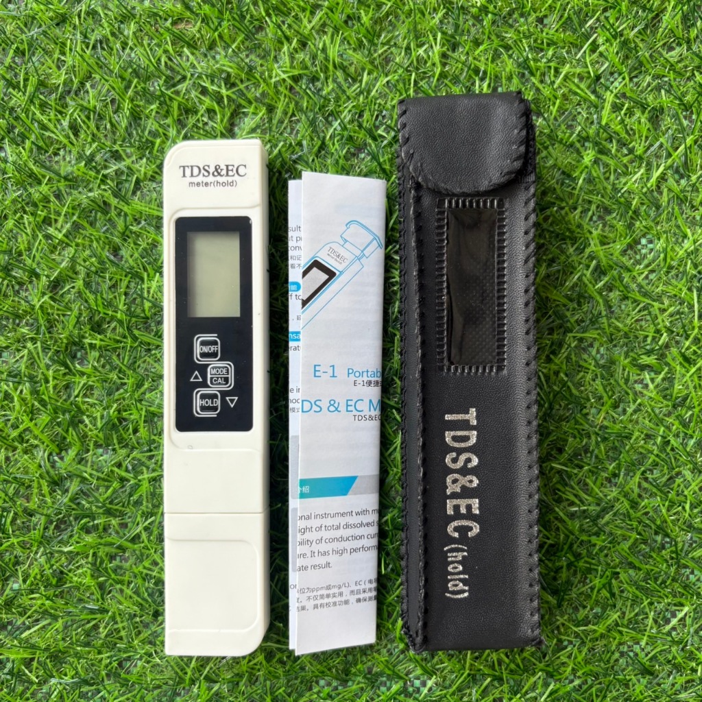 เครื่องวัดค่าการนำไฟฟ้า (EC Meter) เครื่องวัดคุณภาพ -เกษตรกรรมยั่งยืน