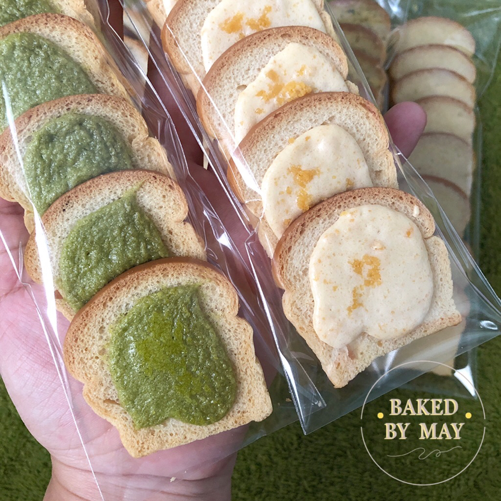 🍞 ปังเนยหนึบชาเขียว 🍵 — ไข่เค็ม🥚