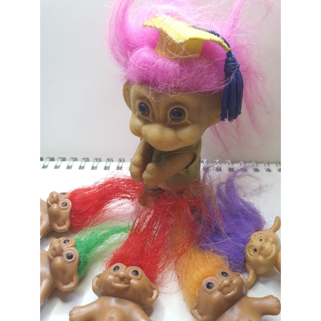 troll dolls ตุ๊กตาของสะสม ลักกี้ โทร์ล lucky troll