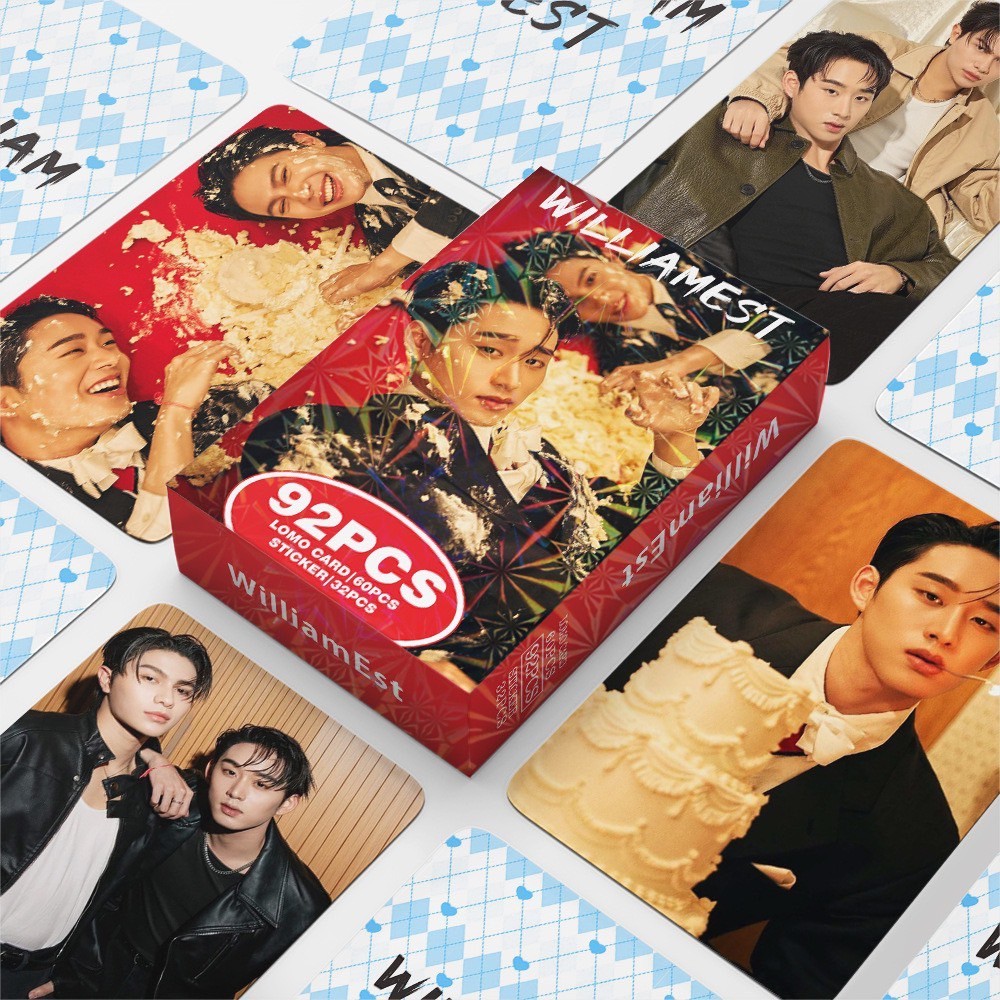 Lomo card WilliamEst 92 pcs โลโม่การ์ดวิลเลี่ยมเอส พร้อมส่งจากในไทย