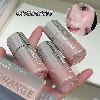 L480 HERORANGE บลัชออนเนื้อน้ำแบบแท่งหัวฟองน้ำ เกลี่ยง่าย ดูธรรมชาติ กันน้ำ ติดทนนาน
