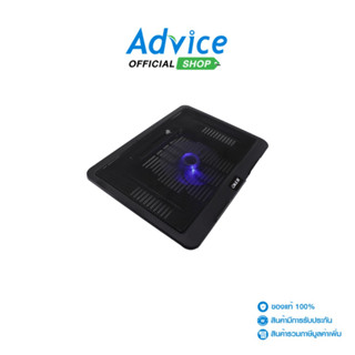 OKER Cooler Pad (1 Fan) N-19 Black - A0046381