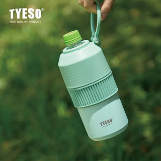TYESO Bottle Cooler ปลอกขวดน้ำสแตนเลส 2 ชั้น สำหรับใส่ขวดเครื่องดื่ม ช่วยเก็บคงอุณหภูมิเครื่องดื่ม ทั้งร้อน-เย็น