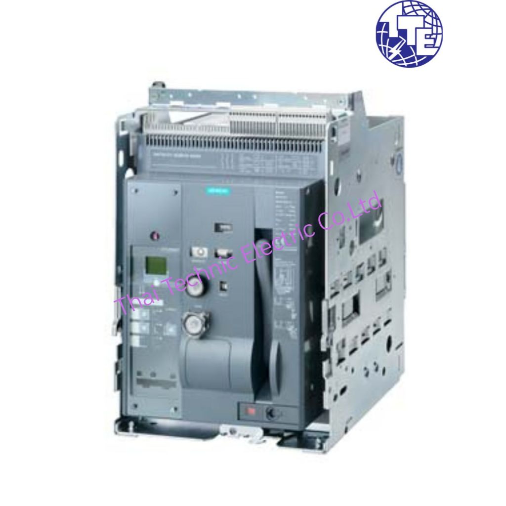 ACB "SIEMENS" 3WT8161-5AA04-5AA2 1600A 3P S1 ETU35WT:LSI D/O ICU=66KA 500V
