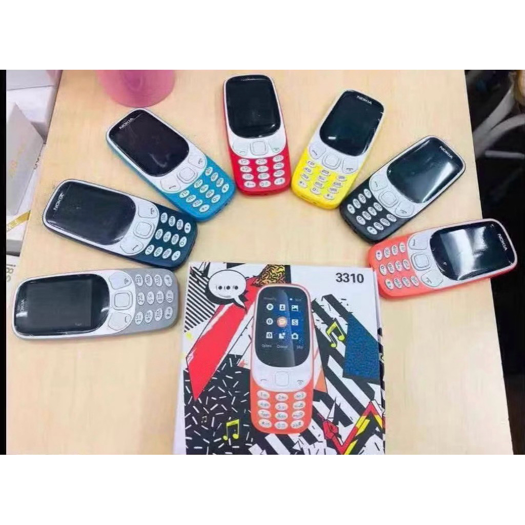 โทรศัพท์มือถือปุ่มกด ❇️✅หน้าจอใหญ่ 3310 3-4g ใช้งานง่าย ส่งฟรี