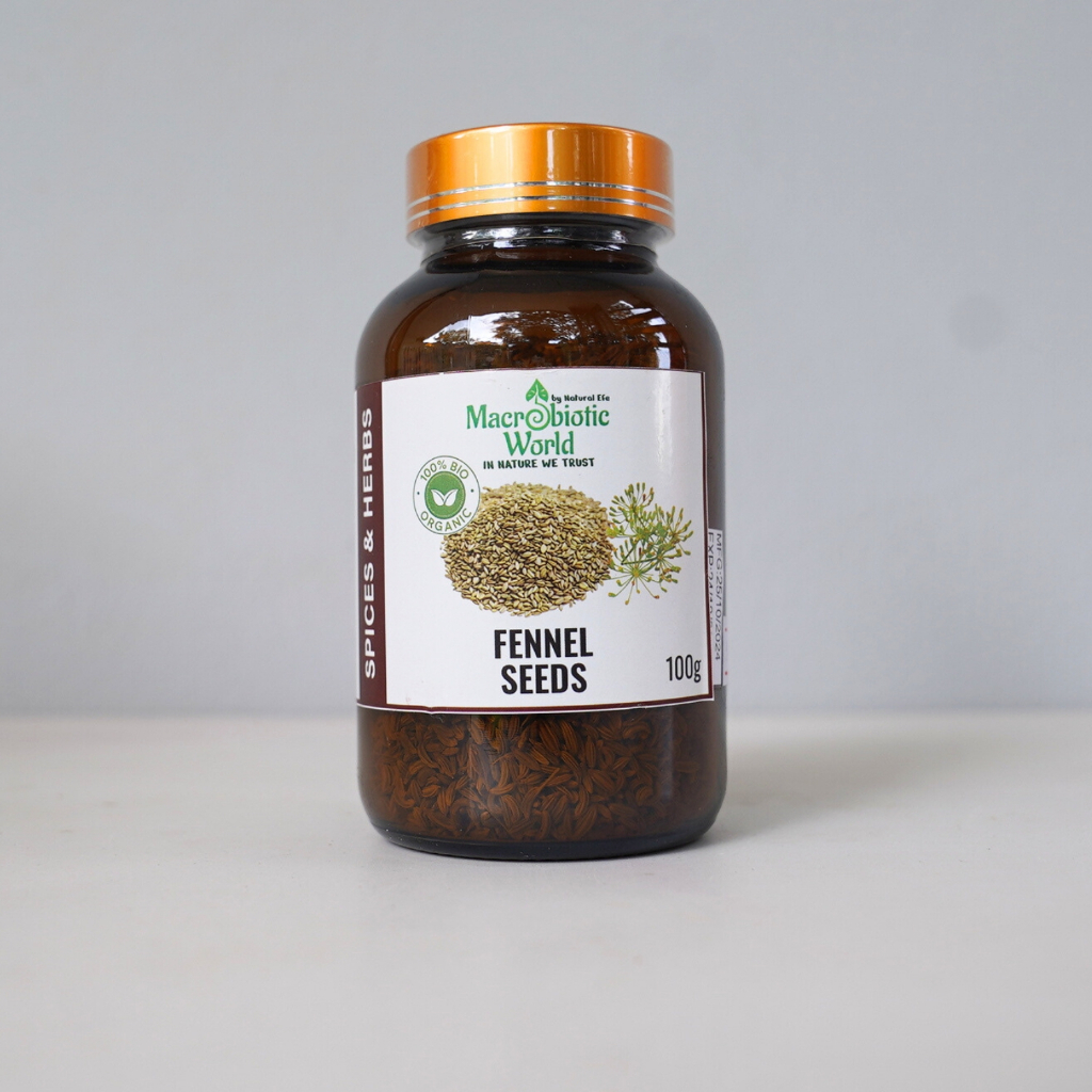 Organic/Bio | Spices & Herbs | Fennel Seeds | เมล็ดเทียนข้าวเปลือก 100g