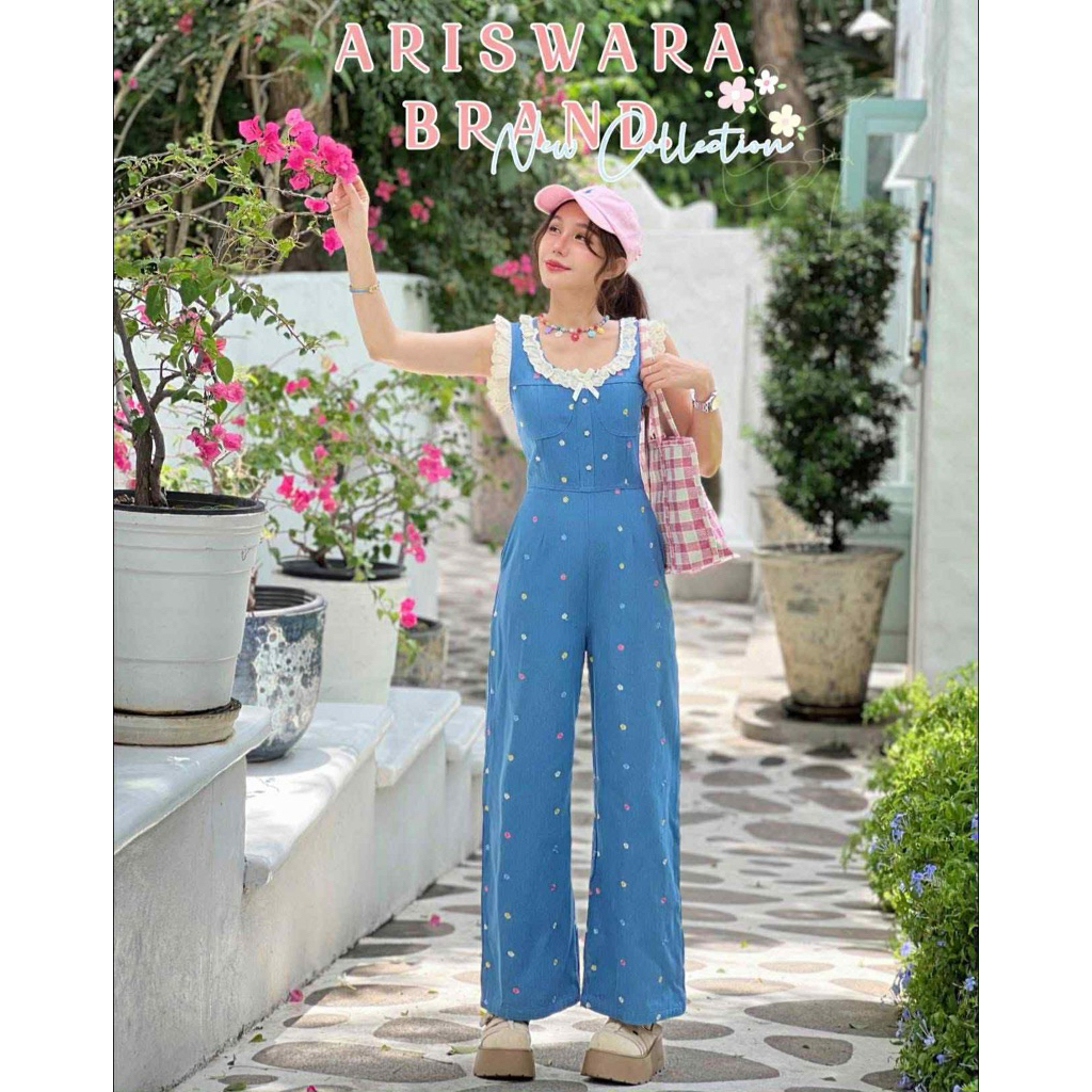 จั้มกางเกง ป้ายAriswara brand ไซส์ L  มือ✌️