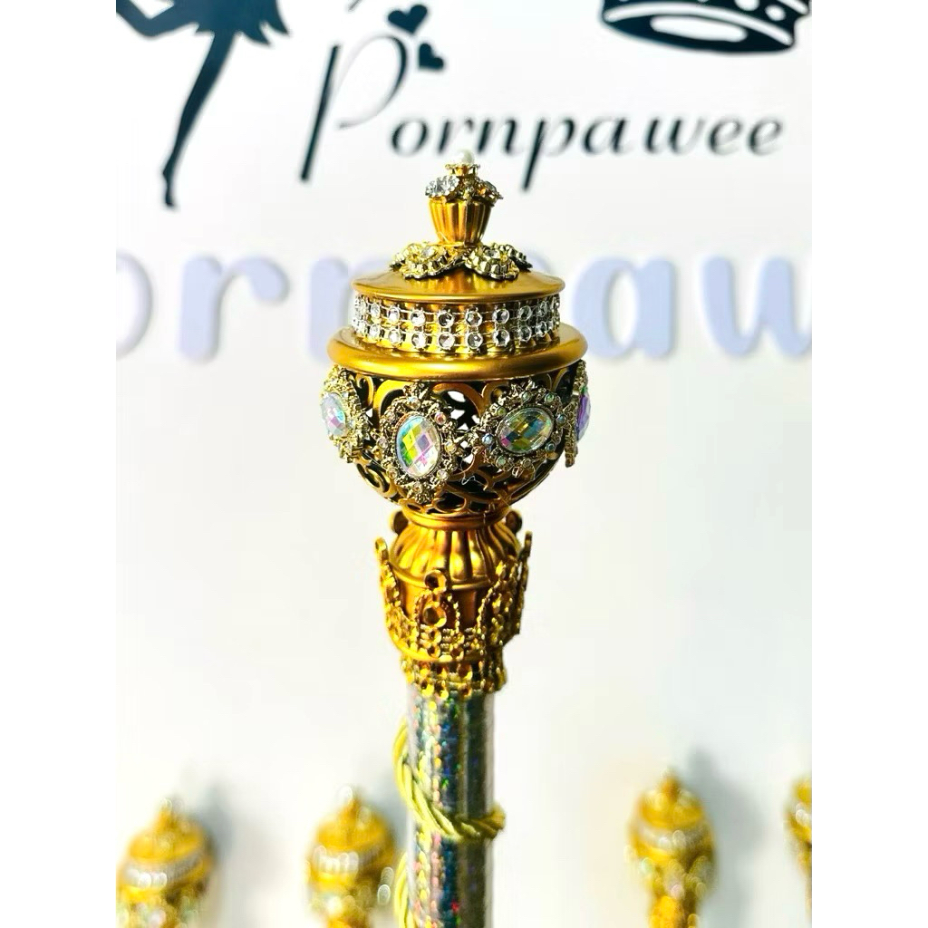 ไม้คฑาดรัมเมเยอร์เด็ก(หัวกุญชร)ช/ญ  พร้อมส่งไว