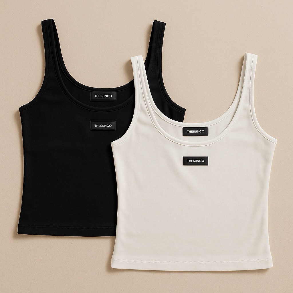 THESUNCO-MOLLY TANK TOP มอลลี่ เสื้อกล้ามพราวหุ่น