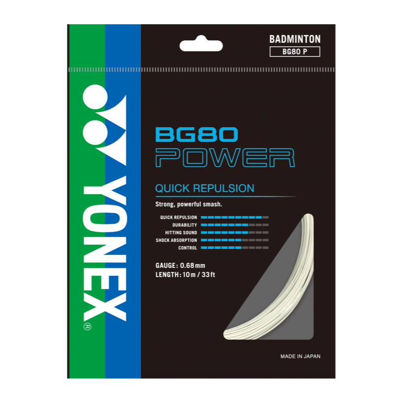เอ็นแบดมินตัน YONEX BG80 POWER