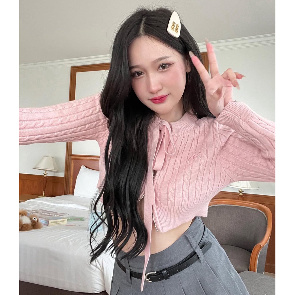 cintage Jelly crop cardigan S