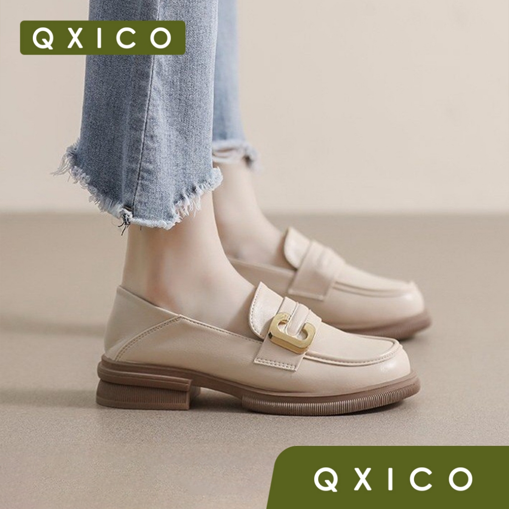 Qxico รุ่น CM165 รองเท้าคัทชูโลฟเฟอร์ รุ่นใหม่ ใส่สวยมาก