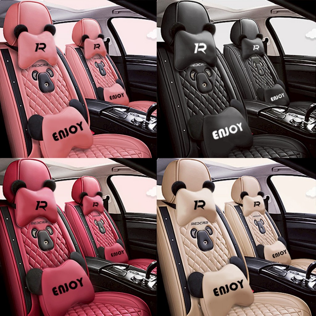 ชุดหุ้มเบาะรถยนต์แบบสวมทับเบาะเดิม รุ่นเอ็นจอย