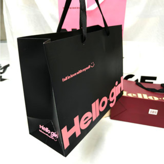 ✅พร้อมส่ง✅ถุงกระดาษแฟชั่น ทันสมัย สีสันสดใส ใส่ของทั่วไป กระ…