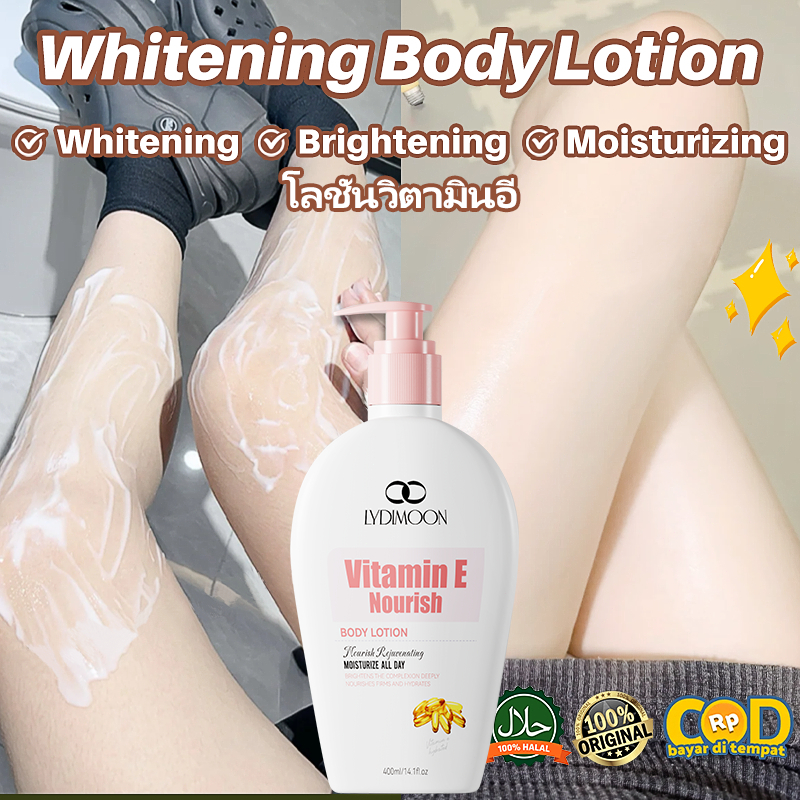 Vitamin E โลชั่นบำรุงผิวกาย ครีมทาผิวขาว ครีมทาผิว บำรุงผิวล้ำลึก ผิวดูเต่งตึง เนียนนุ่ม ปรับปรุงผิวหยาบกร้าน ซึมง่าย