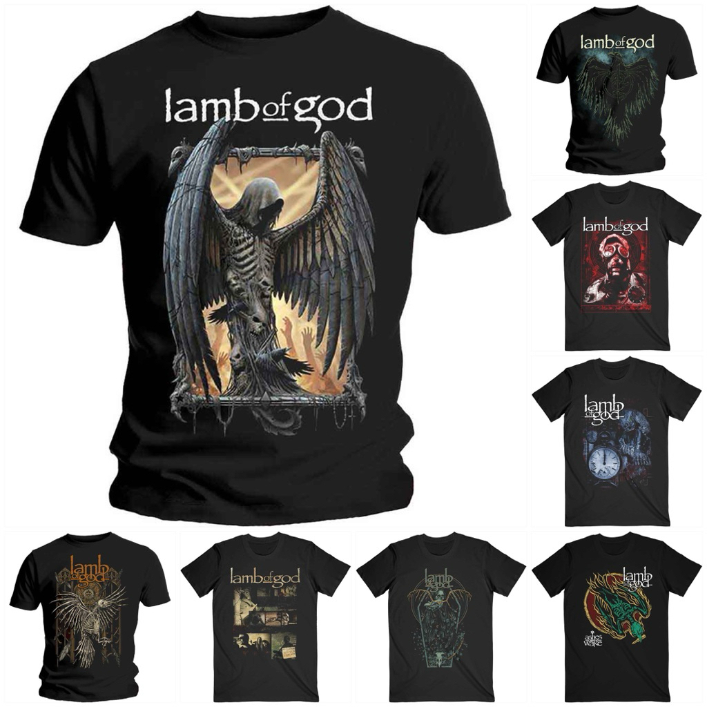 ⚠️เปิด PREORDER เสื้อวงดนตรี Lamb of God (LoG) T-Shirt ลิขสิทธิ์ของแท้ UK 🇬🇧🤘🔥