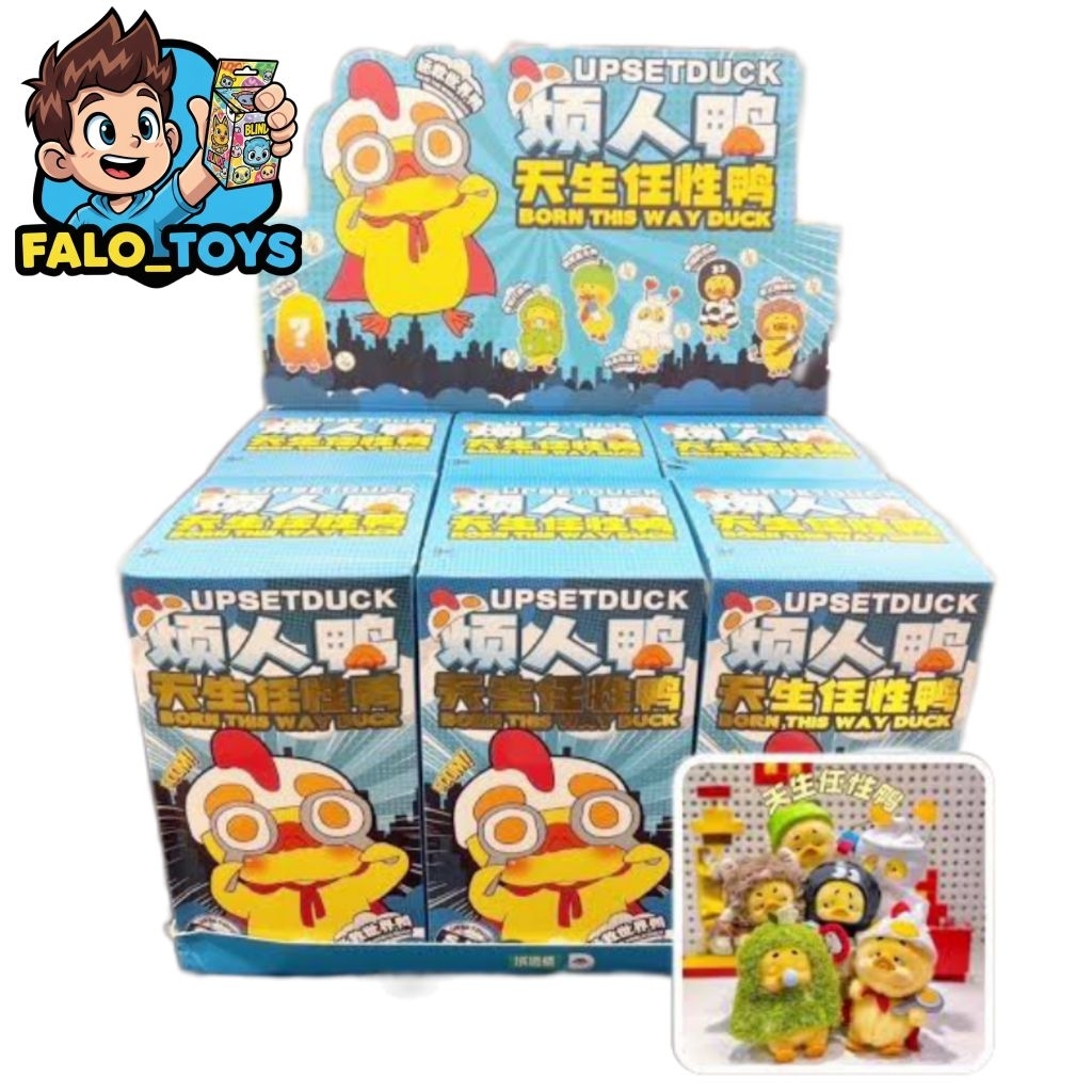 พร้อมส่ง Upset duck เป็ด v3 ( 6 สุ่ม )