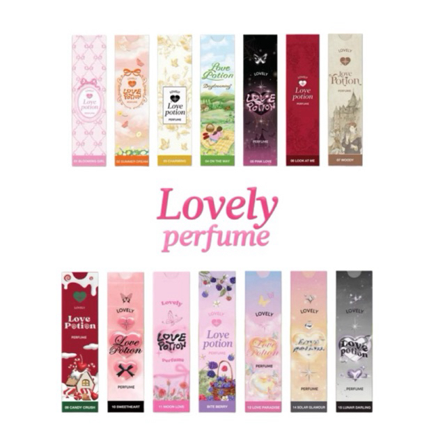 Love Potion น้ำหอม ซ้อก้าด เลิฟโพชั่น Lovely Perfume น้ำหอมเลิฟลี่ น้ำหอมผู้หญิง น้ำหอมผู้ชาย 10ml.