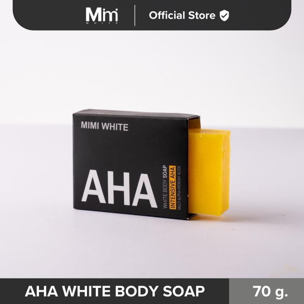 MIMI WHITE AHA Soap 70 g. | สบู่ AHA