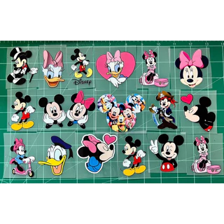 ตัวรีดติดเสื้อการ์ตูนMICKY"Minnie ขนาด 5 CM เซ็ตใหม่ การ์ตูนมิกกี้ สติกเกอร์รีดติดเสื้อ