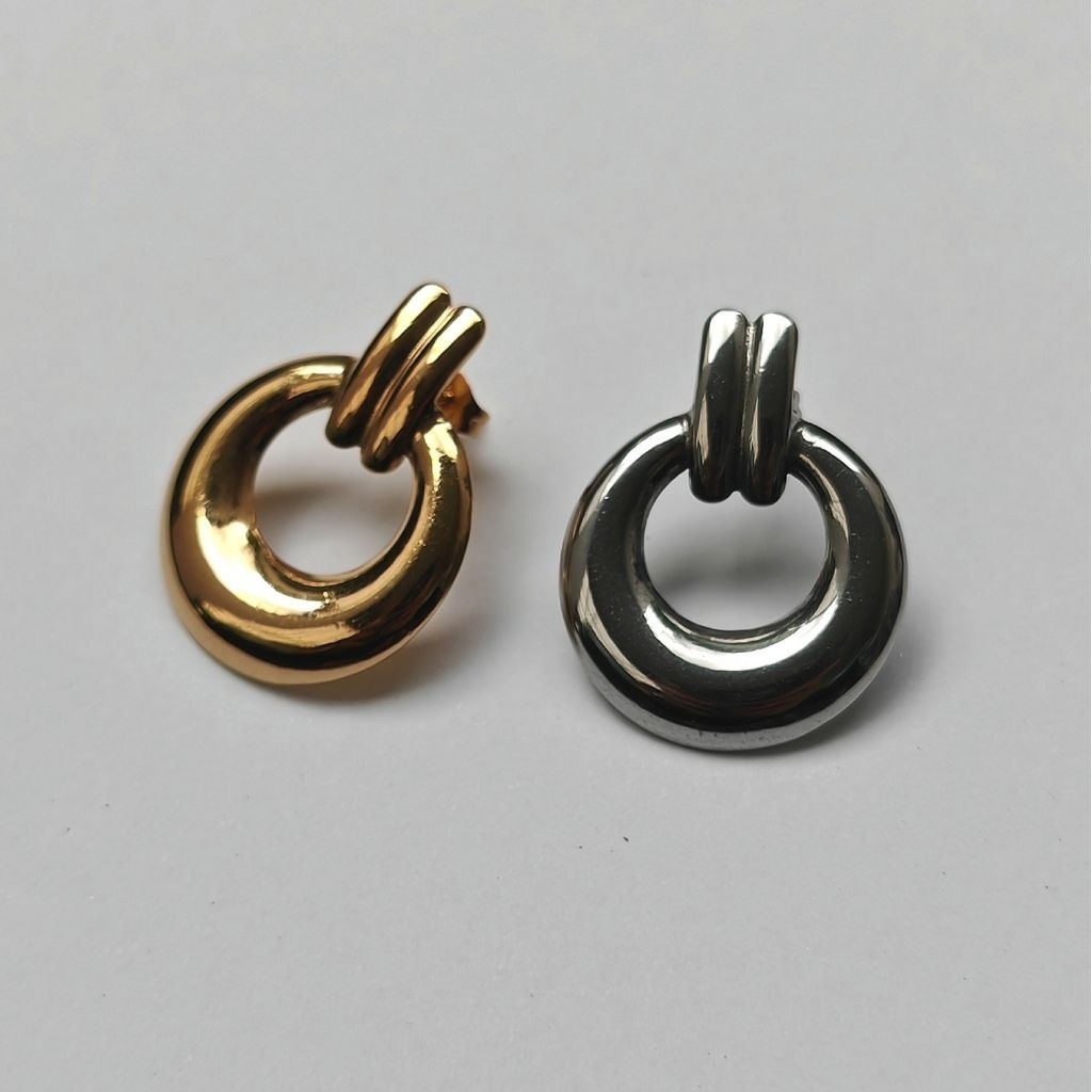 💫 nnlin. Knot Earrings ต่างหู สไตล์วินเทจ Item เด็ดสายฝอ