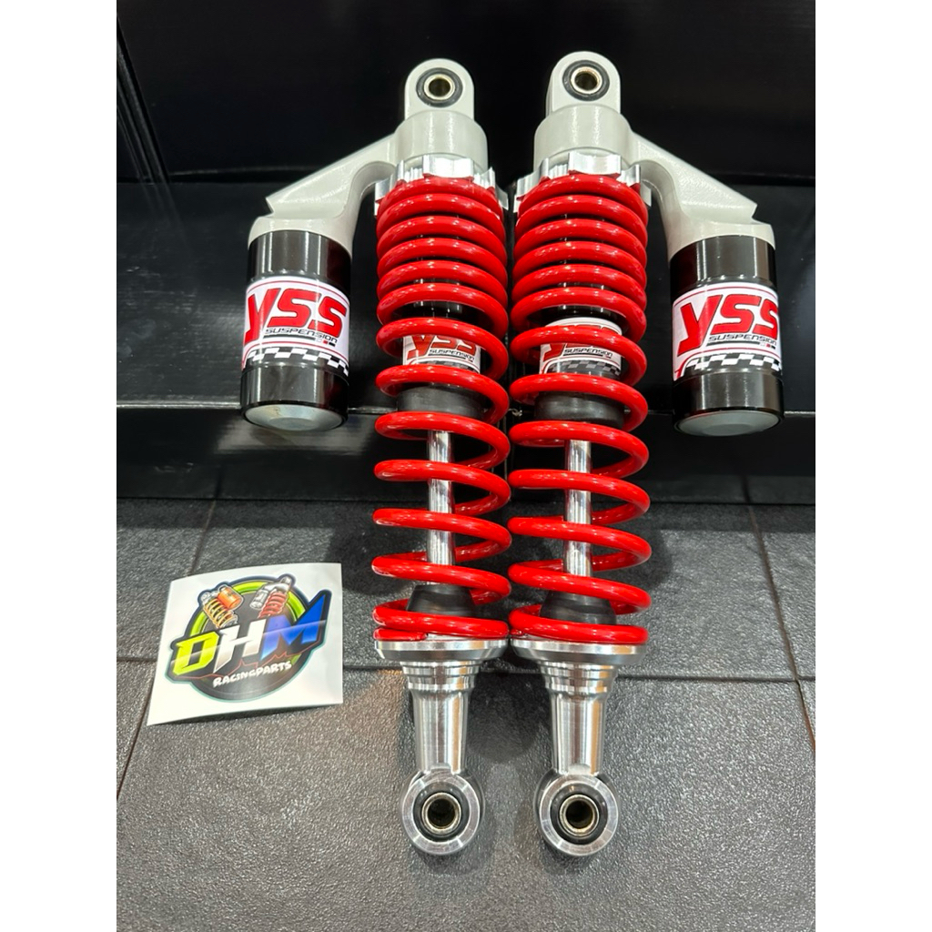 โช๊คหลัง  เวฟ ดรีม Wave Dream ปรับนิ่มเเข็งที่สปริงได้ ความสูง320มิล รับประกันเเตกรั่ว3เดือน