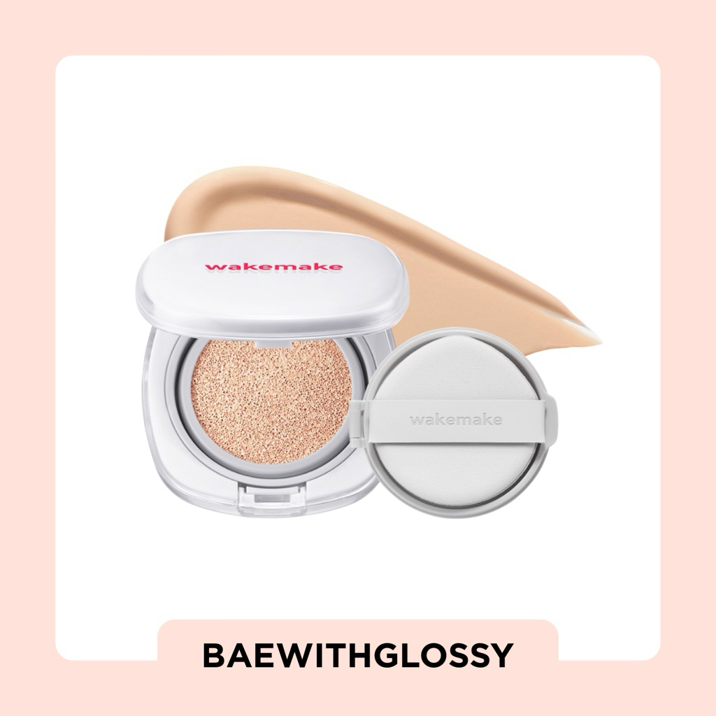 BAEWITHGLOSSY | Wakemake — SeamLess Wear Cushion + Refill (พร้อมส่ง)