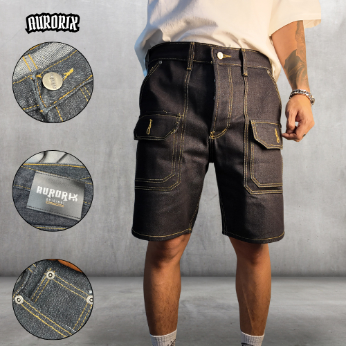 GPCV กระเป๋าปืนคาโก้กระเป๋าทรงV ขาสั้นวินเทจ Aurorix รุ่น กระเป๋าปืนคาโก้กระเป๋าทรงV