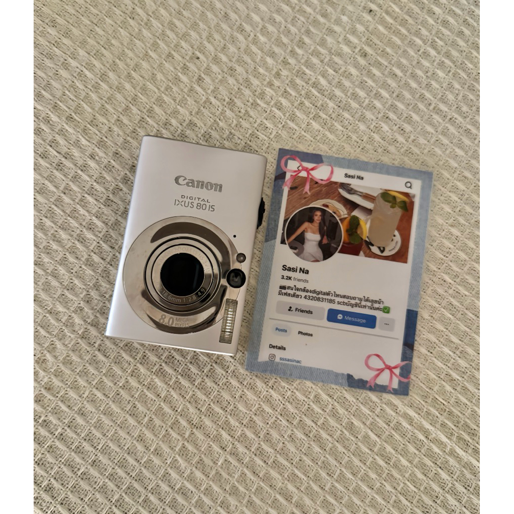 Canon ixus80is รุ่นฮิต