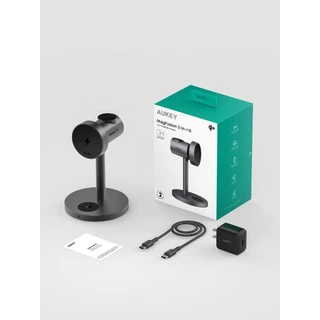 [สำหรับ Samsung] AUKEY LC-MC311G 3-in-1 Qi2 15W แท่นชาร์จไร้สาย MagFusion Magnetic Fast Charge