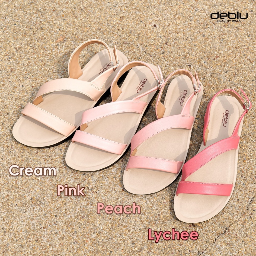 NFshoes ถูกสุด! Deblu รองเท้าแตะเดอบลู-รัดส้นเพื่อสุขภาพ รุ่น L5046s เบาสบาย เพื่อสุขภาพ