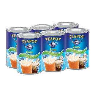 ครีมเทียมพร่องไขมัน ตราทีพอทเอ็กซ์ตร้า 385กรัม (1X6) จำนวน 2 ลัง รวม 72 กระป๋อง