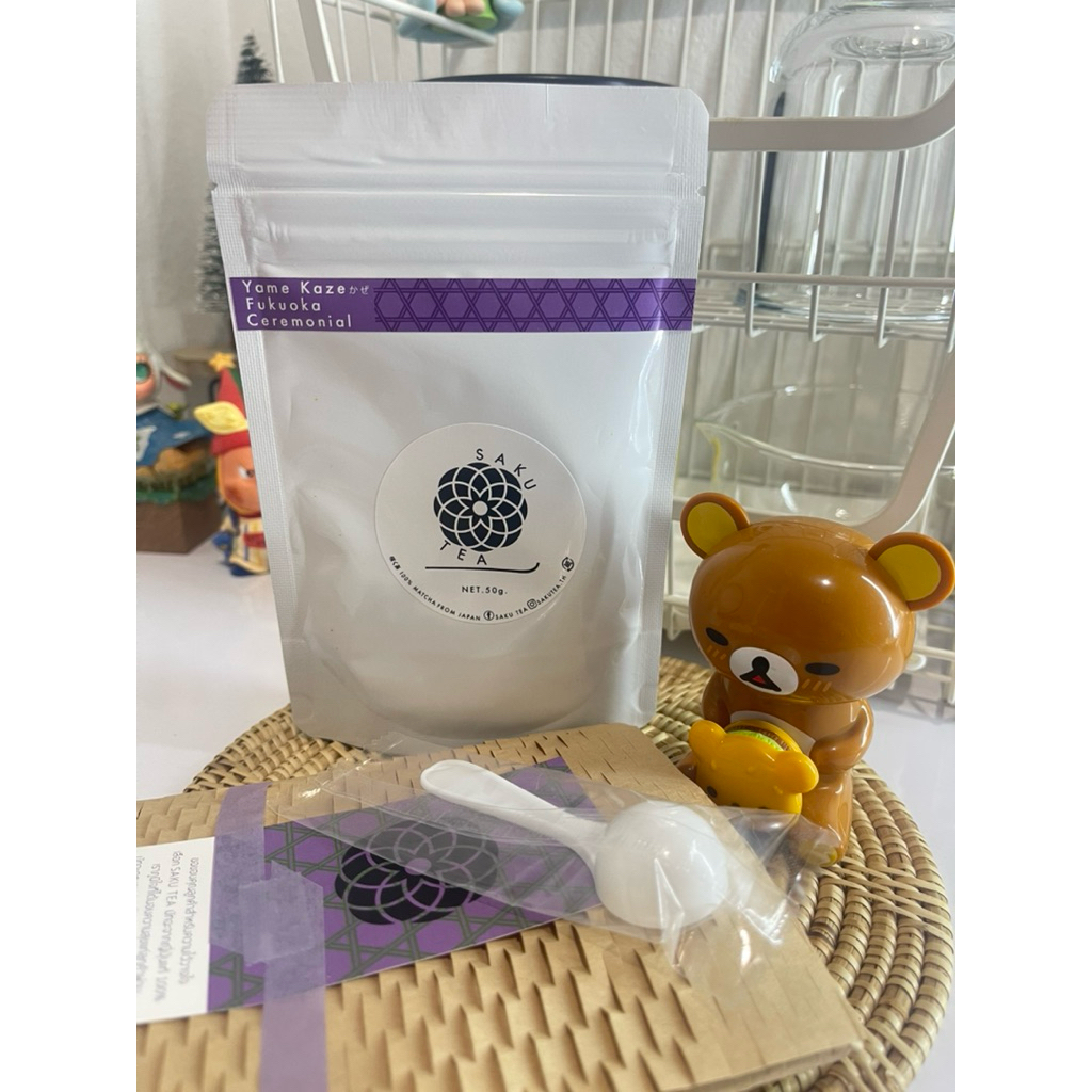 [พร้อมส่ง - รอบกด 27/6/68] Saku Tea - Yame Kaze かぜ - Ichibancha 一番茶 ยาเมะมัทฉะ Yame Matcha มัทฉะเกรด