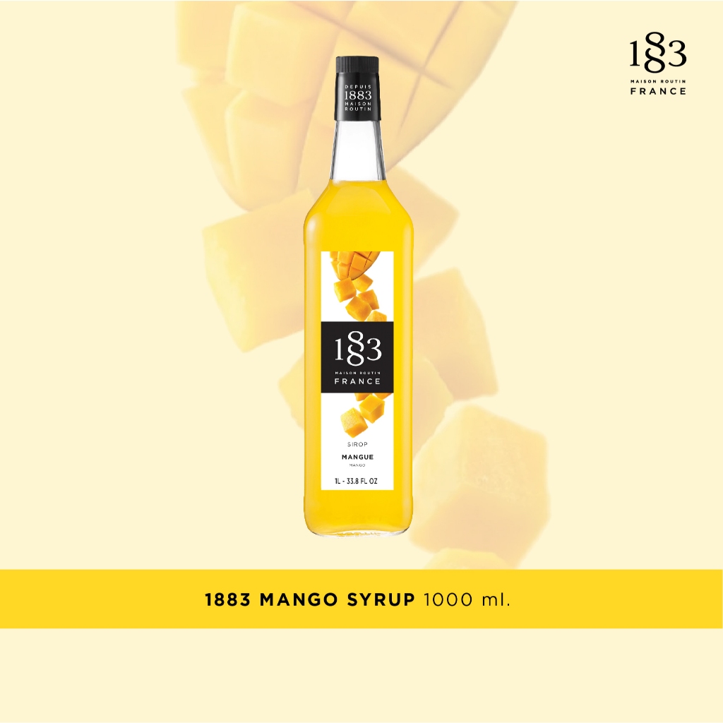 1883 Syrup น้ำเชื่อมกลิ่นมะม่วง 1000 มล.(1883 MANGO SYRUP 1000 ml.)