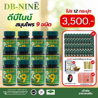 (ส่งฟรี!!!) DB-NINE ดีบี-ไนน์ สมุนไพร 9 ชนิด สมุนไพรธรรมชาติ