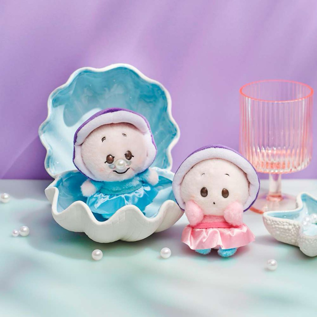 [Rare พรี7-15วัน] ตุ๊กตา Urupocha-Chan baby oyster - JP disney store