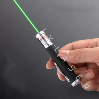 MiNi Green Laser Pointer เลเซอร์ พกพา ชาร์จบ้านได้ / USB ได้ ลำแสงสีเขียว หนีบเสื้อได้ 611USB