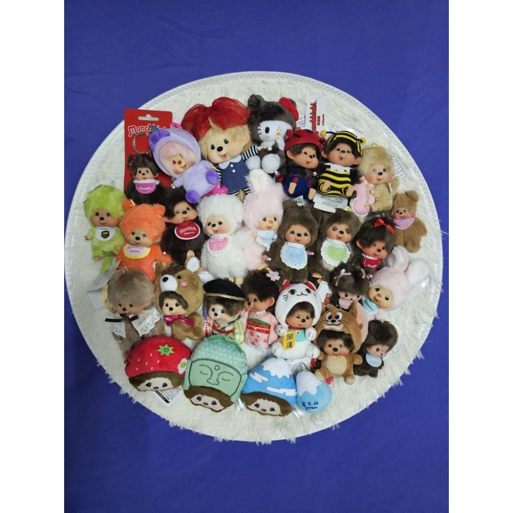 [ พร้อมส่ง ] monchhichi ถ่ายจากสินค้าจริง ใช้ส่วนลด 20-30% ได้